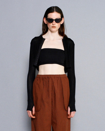 Short Cardigan / BLACK -6月25日発送-