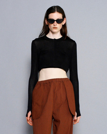 Short Cardigan / BLACK -6月25日発送-