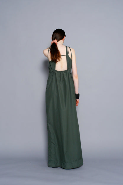 Backcut Dress / OLIVE -5月25-31日発送-