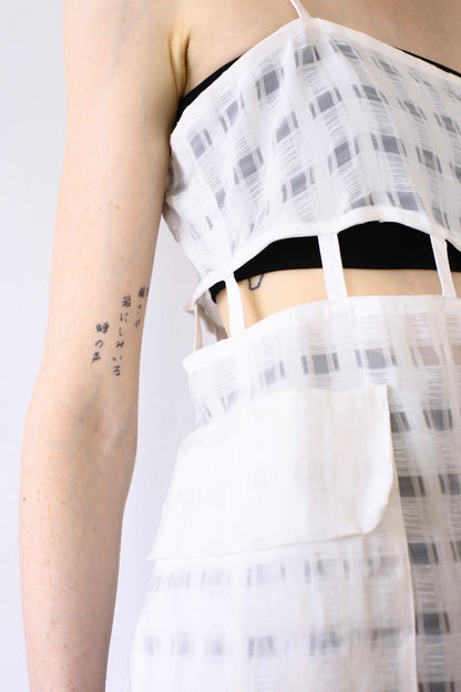 Layered Lace Cami / WHITE -6月15-18日発送-