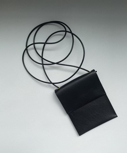 Leather Coin Bag / BLACK -即日発送-