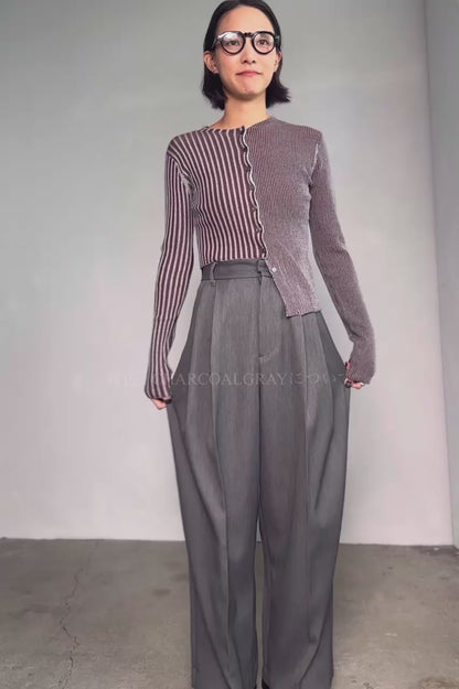 Wool Tack Pants / CHARCOALGRAY -11月26-28日発送-