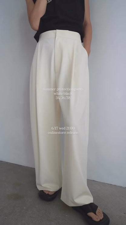 Summer Protection Pants / BLACK -6月25-30日発送-