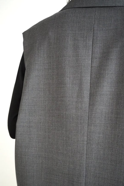 Tailored Vest / CHARCOALGRAY