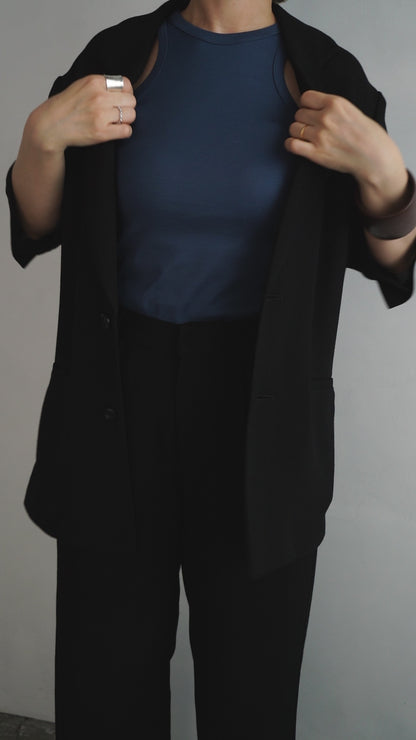Tweedy Jacket / BLACK -6月10-15日発送-