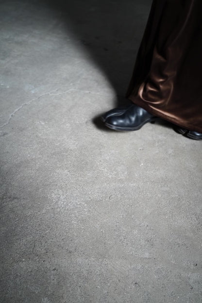 Velour Backopen Dress / BROWN -12月15日発送-