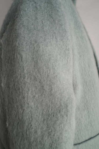 Soft Shaggy Jacket / GRAYBLUE -11月上旬発送-