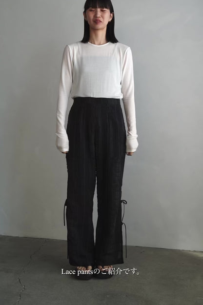 Lace Pants / OFFWHITE -5月23-28日発送-
