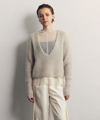 Mohair Knit / LIGHTGRAY