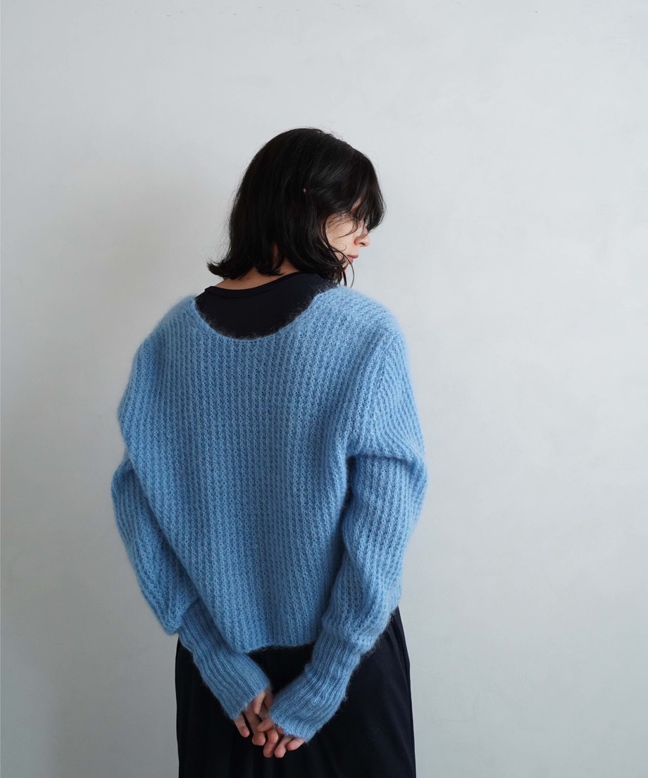 Mohair Knit / BLUE