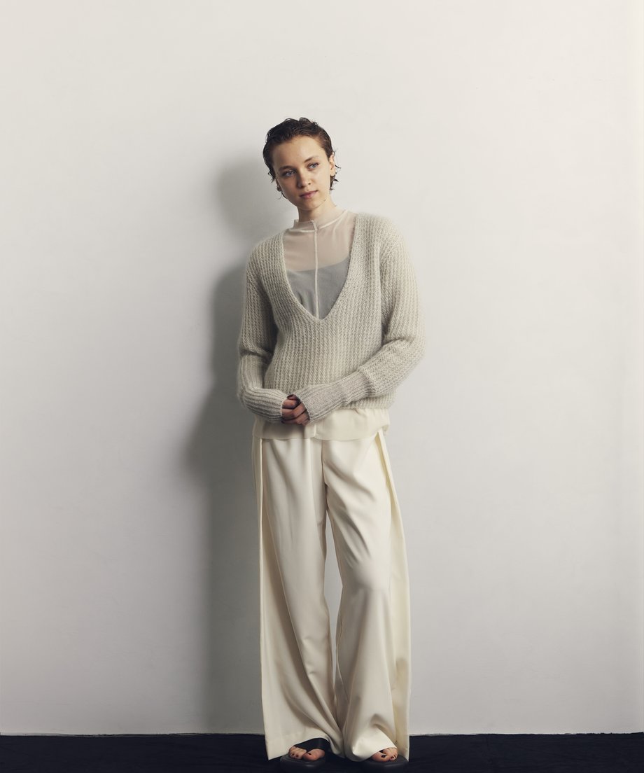 Mohair Knit / LIGHTGRAY