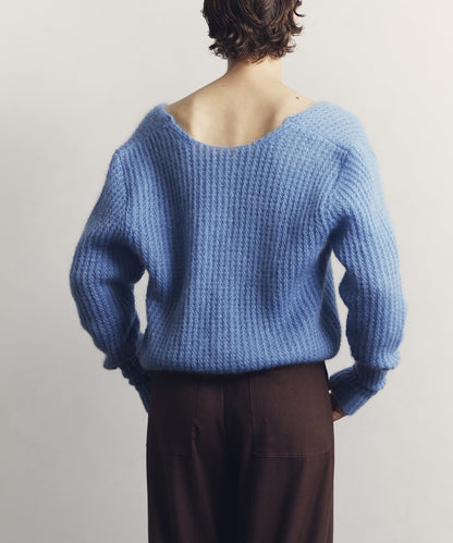 Mohair Knit / BLUE