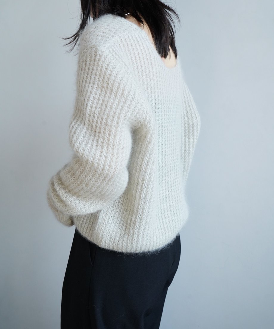 Mohair Knit / LIGHTGRAY