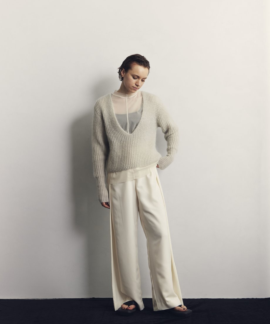 Mohair Knit / LIGHTGRAY