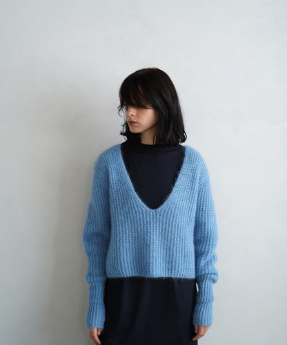 Mohair Knit / BLUE