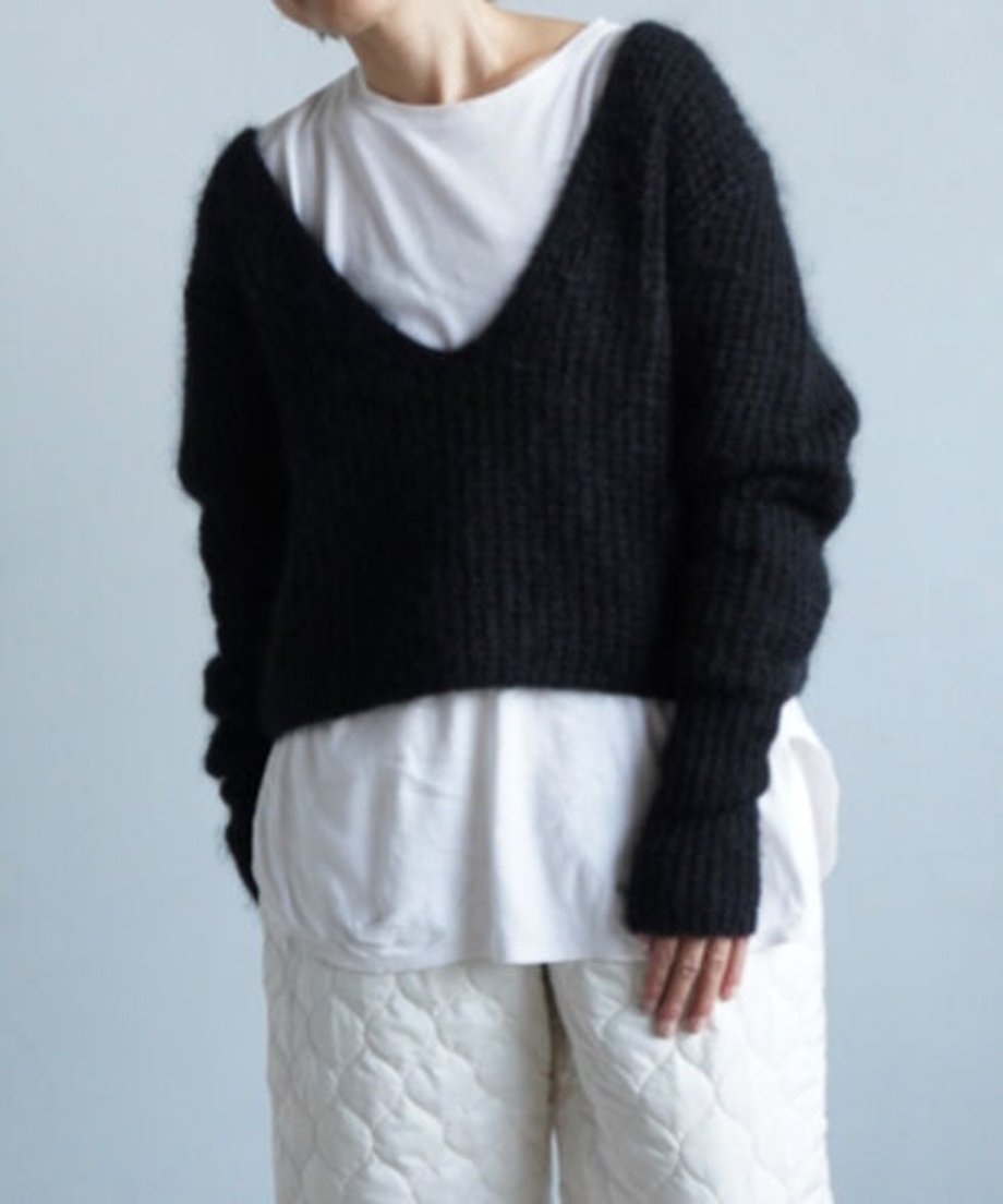 Mohair Knit / BLACK