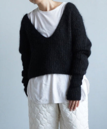 Mohair Knit / BLACK