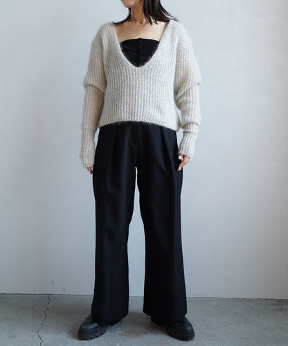 Mohair Knit / LIGHTGRAY