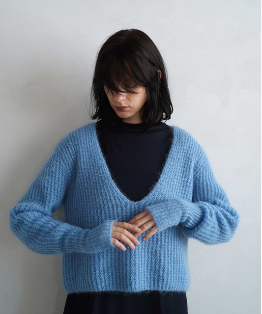 Mohair Knit / BLUE
